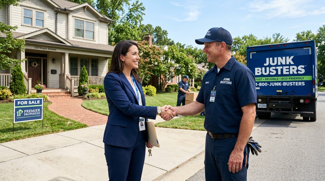 Junk Removal for Realtors, Landlords, Homeowners & Businesses